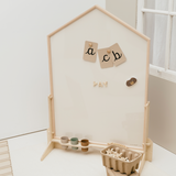 Magnet set wood - alphabet - lowercase letters