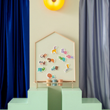 Magneetset - puzzel - dieren