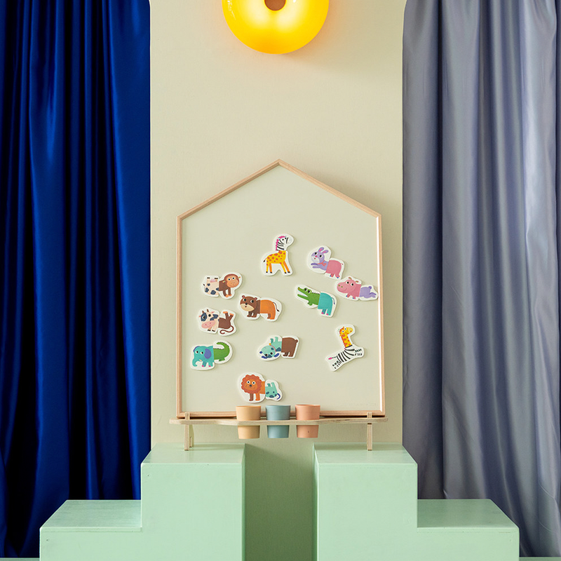 Magneetset - puzzel - dieren