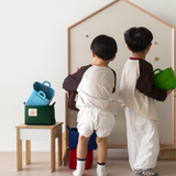 Felt storage basket M - blue