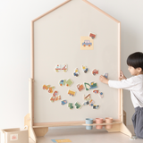 Magneetset - design puzzel - voertuigen
