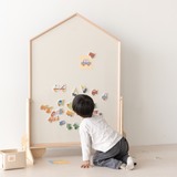 Magneetset - design puzzel - voertuigen