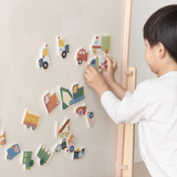 Magneetset - design puzzel - voertuigen