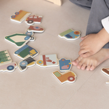 Magneetset - design puzzel - voertuigen
