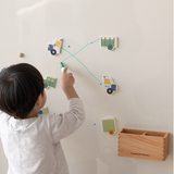 Magneetset - design puzzel - voertuigen