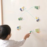 Magneetset - design puzzel - voertuigen