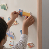 Magneetset - design puzzel - voertuigen