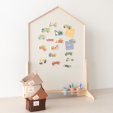 Magneetset - design puzzel - voertuigen