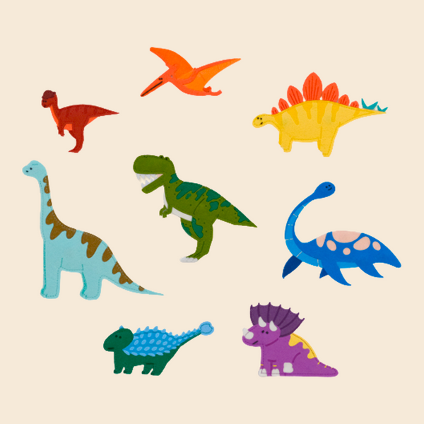 Magneetset - vilt - dino's nieuw