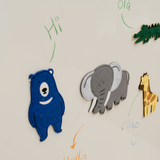 Magnet set - felt - animals