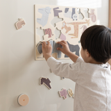 Magneetset - design puzzel - dieren
