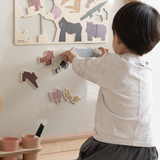Magneetset - design puzzel - dieren