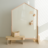 Houten magnetische whiteboard wisser