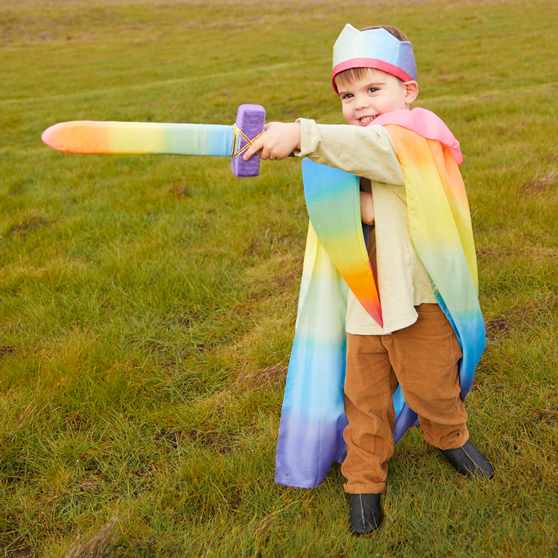 Zijden Kroon - regenboog