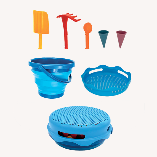 Strandset 7 in 1 - blauw