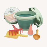 Strandset 7 in 1 - groen - Bio plastic