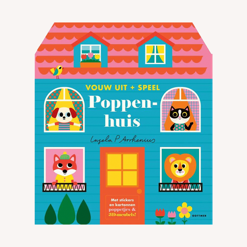 PRE-ORDER | Poppenhuis - vouw uit, lees en speel