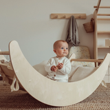 Wooden rocker - climbing arch