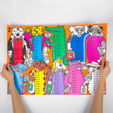 Poster tafels - met 115 stickers