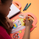 Super kleur - en stickerboek - Foodtruck yummy