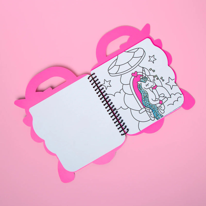 Super kleur - en stickerboek - Unicorn Lily