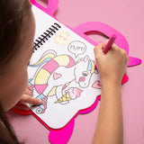 Super kleur - en stickerboek - Unicorn Lily