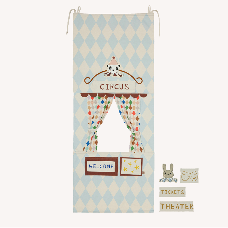 Theater & circus canvas deur