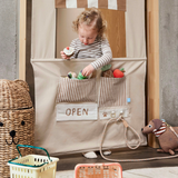 Mini store canvas deur