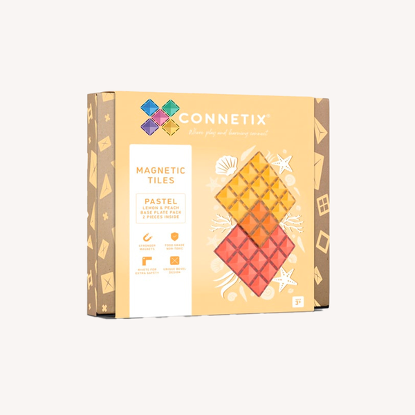 PRE-ORDER | Base Plate - Lemon & Peach - 2 stk