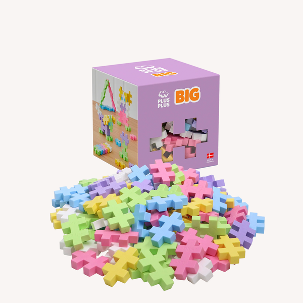 Big - Pastel color mix - 100 stk