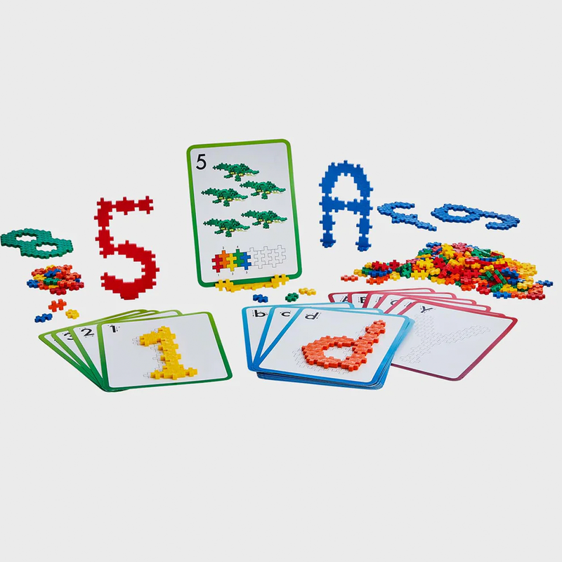 Build to learn - abc & 123 - 600 stk