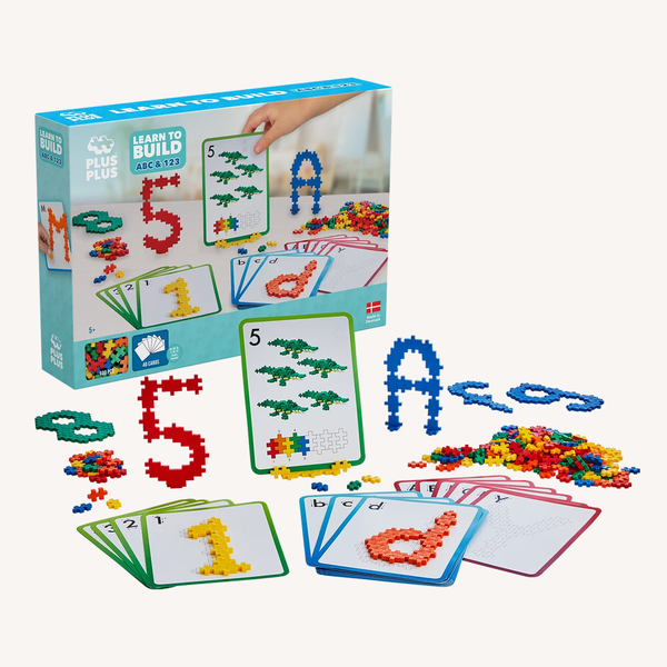 Build to learn - abc & 123 - 600 stk