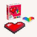 Puzzle by number - hearts - 250 stk