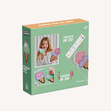 Puzzle by number - ice cream cones - 250 stk