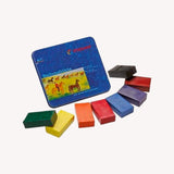 Crayon blocks - 8 colors - with black