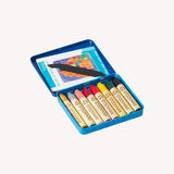 Wax crayons - 8 colors - + addition