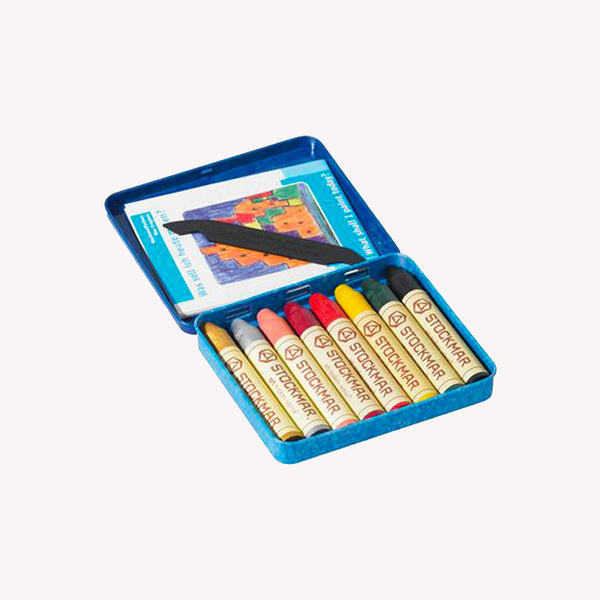 Wax crayons - 8 colors - + addition