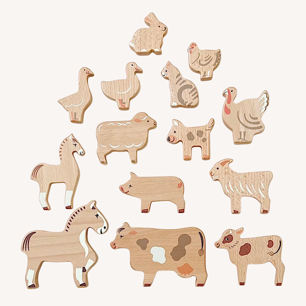 Farm animals set