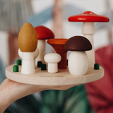 Mushroom houten sorteerspel