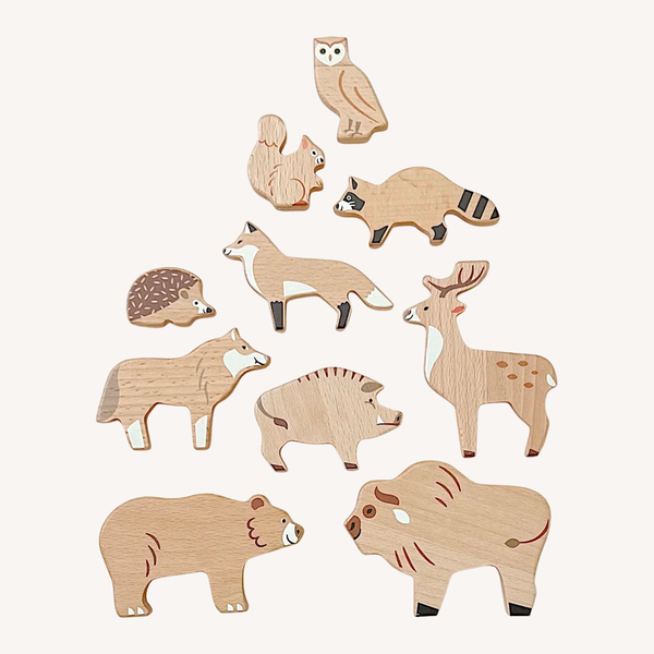 Wilden dieren set - bos
