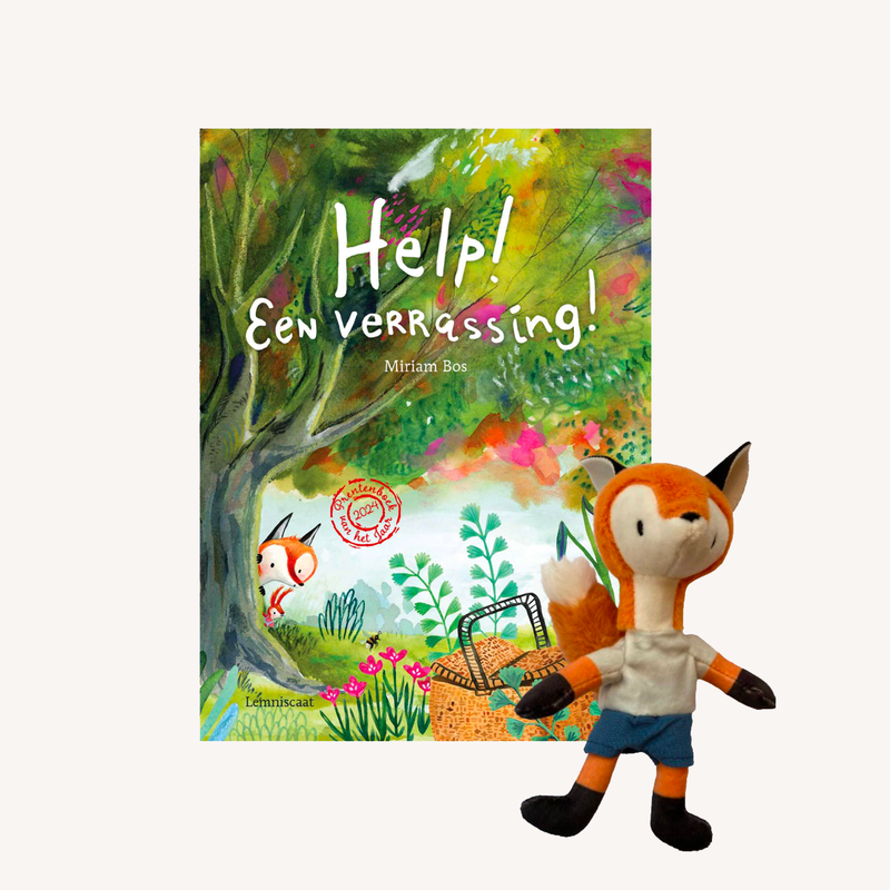 Help! A surprise! - With reading cuddly toy