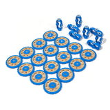 Wheels & brackets accessories - 24 stk
