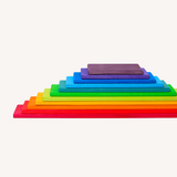 Houten Bouwplanken - Regenboog