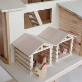 Dollhouse - furniture - animal house