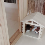 Dollhouse - furniture - animal house