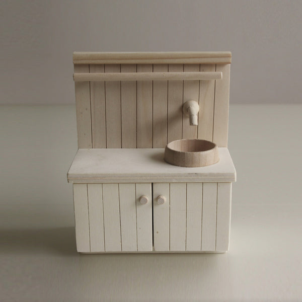 Dollhouse - furniture - kitchen small with bowl