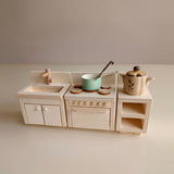 Dollhouse - furniture - kitchen 3 pieces