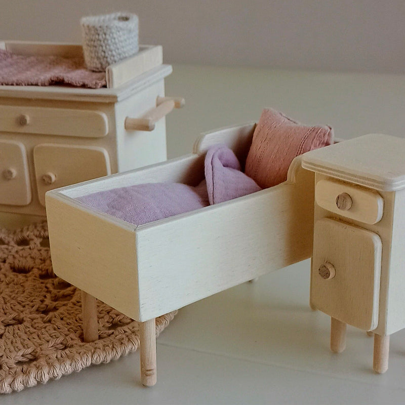 Dollhouse - furniture - bedstead