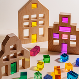 Blokkenset Riley city blocks & gems