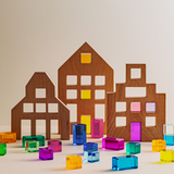 Blokkenset Riley city blocks & gems